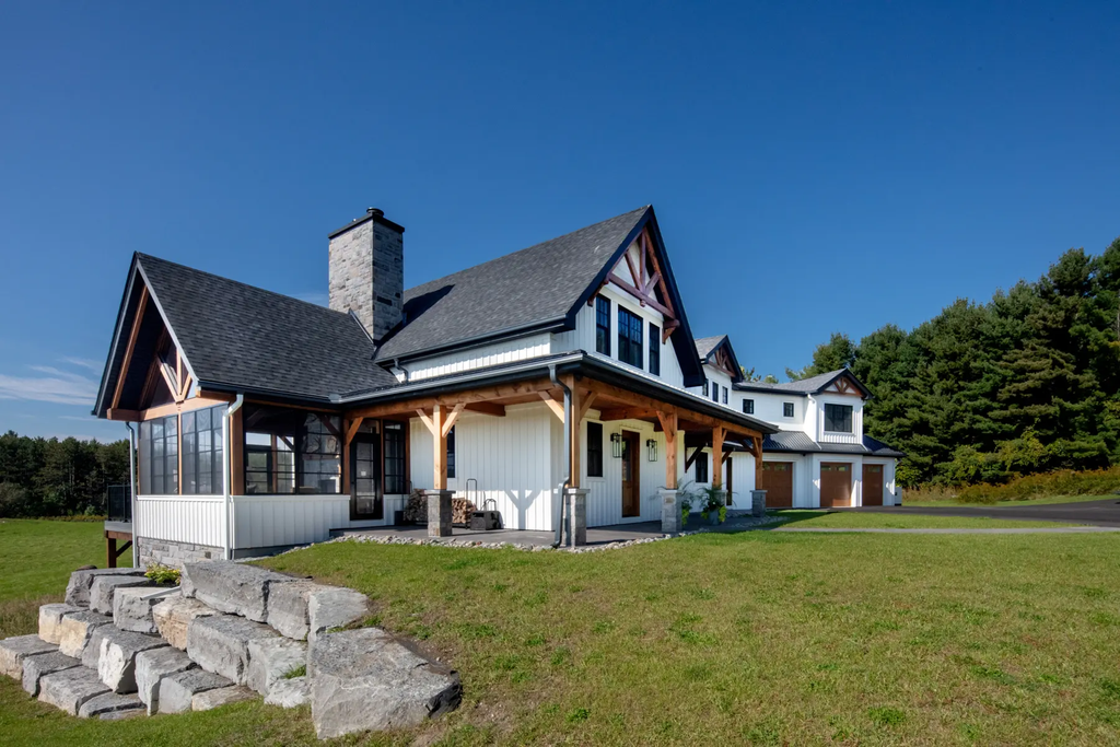 modern farmhouse in central virginia